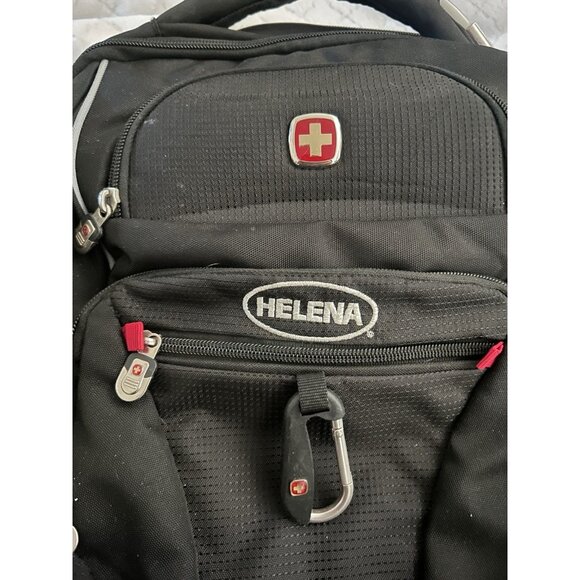 SWISSGEAR Scan Smart TSA Laptop 17.5" Backpack - Black: College Softside Bag - Picture 3 of 11